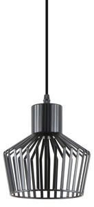 Zuma Line A8079-BK - Lustr na lanku DOLIA 1xE27/40W/230V pr. 18 cm černá