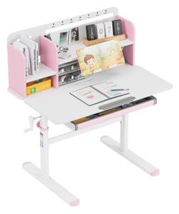 Dětský rostoucí psací stůl Mark Adler Study 5.0 Pink