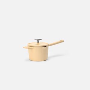 Fabini Rendlík Mattia 3.0, ø 14 cm (1,65 l) - Smaltovaný litinový rendlík s poklicí, lesklý krémový