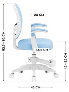 Dětská otočná židle Mark Adler Junior 3.1 Blue