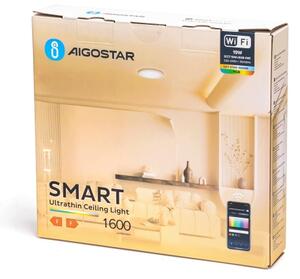 Aigostar - LED RGBW Stmívatelné stropní svítidlo LED/19W/230V 2700-6500K Wi-Fi