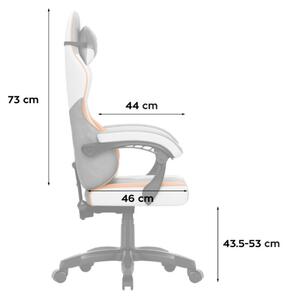 Herní židle Force 2.7 Grey Velour