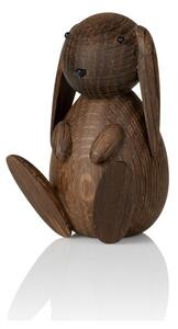 Dřevěný králíček Bunny Smoked Oak Lucie Kaas