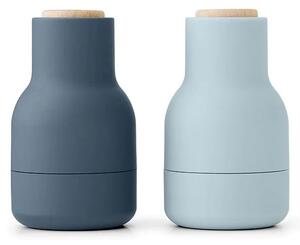 Mlýnky Bottle Blues/Beech Small – set 2 ks Audo Copenhagen