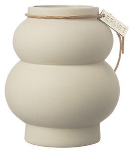 Kameninová váza Stengods Beige 21,5 cm Ernst