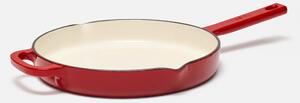 Fabini Smaltovaná litinová pánev bez poklice Ø 26 cm, červená