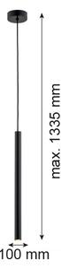 Argon 8329 - LED Lustr na lanku RIO LED/4,2W/230V 3000K černá