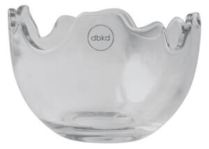 Skleněná miska Happy Easter Clear 15 cm DBKD
