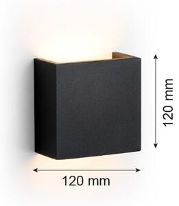 Argon 8359 - LED Nástěnné svítidlo GENT LED/3,6W/230V 3000K černá
