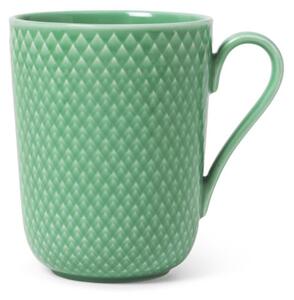 Porcelánový hrnek Rhombe Green 330 ml Lyngby Porcelaen
