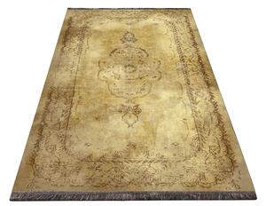 Makro Abra Moderní kusový koberec protiskluzový Horeca-New 150 Klasický zlatý Rozměr: 60x100 cm