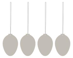 Velikonoční dekorace Deco Egg Sand - set 4 ks COOEE Design