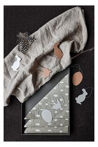 Velikonoční dekorace Deco Egg Cafe Au Lait - set 4 COOEE Design