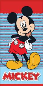 Bavlněná froté osuška 70x140 cm - Mickey Mouse Vždy s úsměvem