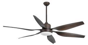 FARO 33466A - Stropní ventilátor TILOS 2xE27/15W/230V wenge + dálkové ovládání