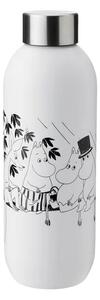 Nerezová láhev Keep Cool Moomin Soft White 750 ml Stelton