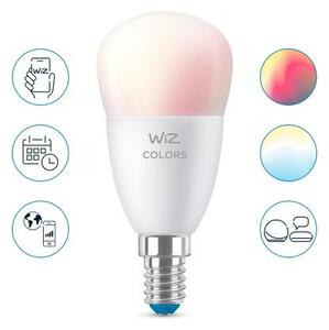 WiZ LED žárovka E14 P45 4,9W (40W) 470lm 2200-6500K RGB IP20, stmívatelná