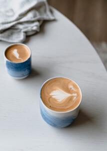 Tyformy Šálek Horymoře Cappuccino modrý světlý