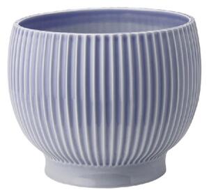 Keramický květináč Knabstrup Ripple Lavender 16 cm Knabstrup
