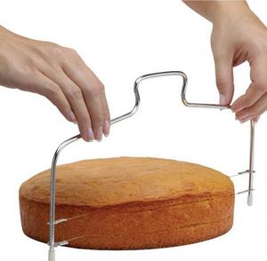 Struna na řezání dortů dvojitá 34cm KOZÁČEK