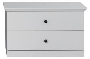 Komoda LIANTE 49x81 cm bílá