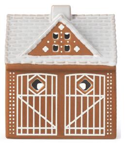 Porcelánový svícen Urbania Gingerbread Stable Kähler