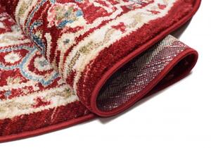 Makro Abra Kulatý koberec RIVOLI EF61A Klasický červený Rozměr: průměr 100 cm