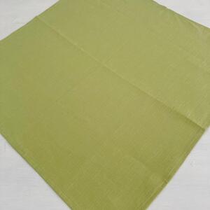 Lněný středový ubrus od 70x70 cm Len zelený 70 x 70 cm