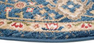 Makro Abra Kulatý koberec RIVOLI EE65B modrý Rozměr: průměr 100 cm