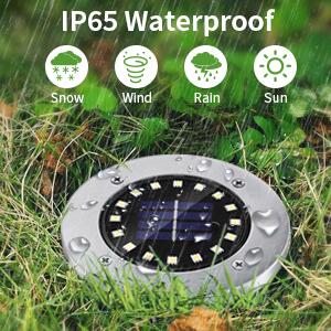 LEDsolar 16Z venkovní světlo k zapíchnutí do země 1 ks, 16 LED, bezdrátové, iPRO, 1W, studená barva