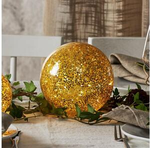 Eglo 411346 - LED Vánoční dekorace STAR FALL 15xLED/2xAA pr. 15 cm zlatá