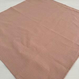 Lněný středový ubrus od 70x70 cm růžový 100 x 100 cm