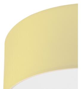 Stropní svítidlo SIRJA PASTEL DOUBLE 2xE27/15W/230V pr. 35 cm žlutá