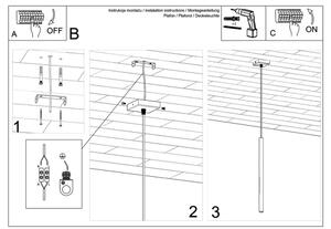 Brilagi - LED Lustr na lanku DRIFA 1xG9/4W/230V černá