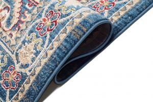 Makro Abra Kusový koberec RIVOLI EE62B Klasický modrý Rozměr: 120x170 cm