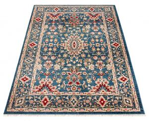 Makro Abra Kusový koberec RIVOLI EE65B Klasický modrý Rozměr: 80x150 cm