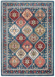 Makro Abra Kusový koberec RIVOLI EF59A Klasický modrý Rozměr: 80x150 cm