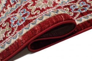 Makro Abra Kusový koberec RIVOLI EE62B Klasický červený Rozměr: 80x150 cm