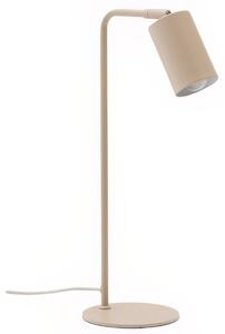 Béžová kovová stolní lampa Kave Home Manie