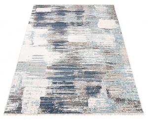 Makro Abra Moderní kusový koberec RIVOLI MD26A Abstraktní modrý šedý Rozměr: 120x170 cm