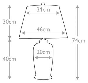 Elstead BLACKBIRDS-TL - Stolní lampa BLACK BIRDS 1xE27/60W/230V