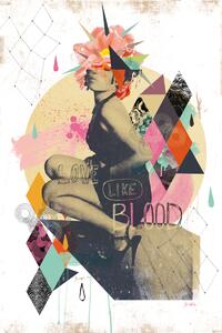 Moderní obraz Love like blood Eyefood Factory