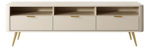 TV stolek Oval, béžová 162 cm