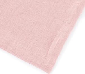 Tom Linen Povlak na polštář Pudrově růžová Velikost: 50x50cm