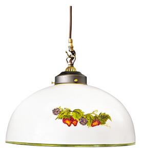 Kolarz 731.30.121 - Lustr na lanku NONNA 1xE27/75W/230V pr. 20 cm víno/jahody