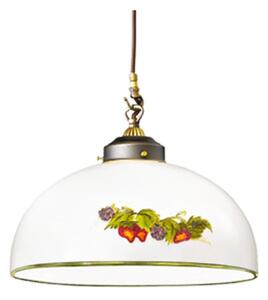 Kolarz 731.30.136 - Lustr na lanku NONNA 1xE27/75W/230V pr. 30 cm víno/jahody