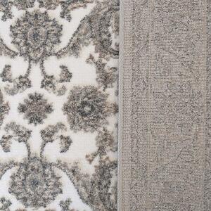 Makro Abra Kusový koberec ENIGMA 01 Klasický šedý krémový Rozměr: 80x150 cm