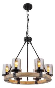 Globo 15555-6H - Lustr na řetězu LILA 6xE27/60W/230V