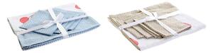 Ubrus a ubrousky DKD Home Decor 8424001750399 Modrý Béžový 150 x 1 x 150 cm (2 kusů)