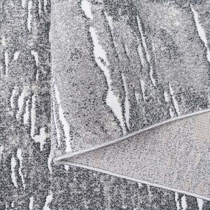 Makro Abra Kusový koberec ENIGMA 03 Abstraktní šedý krémový Rozměr: 80x150 cm